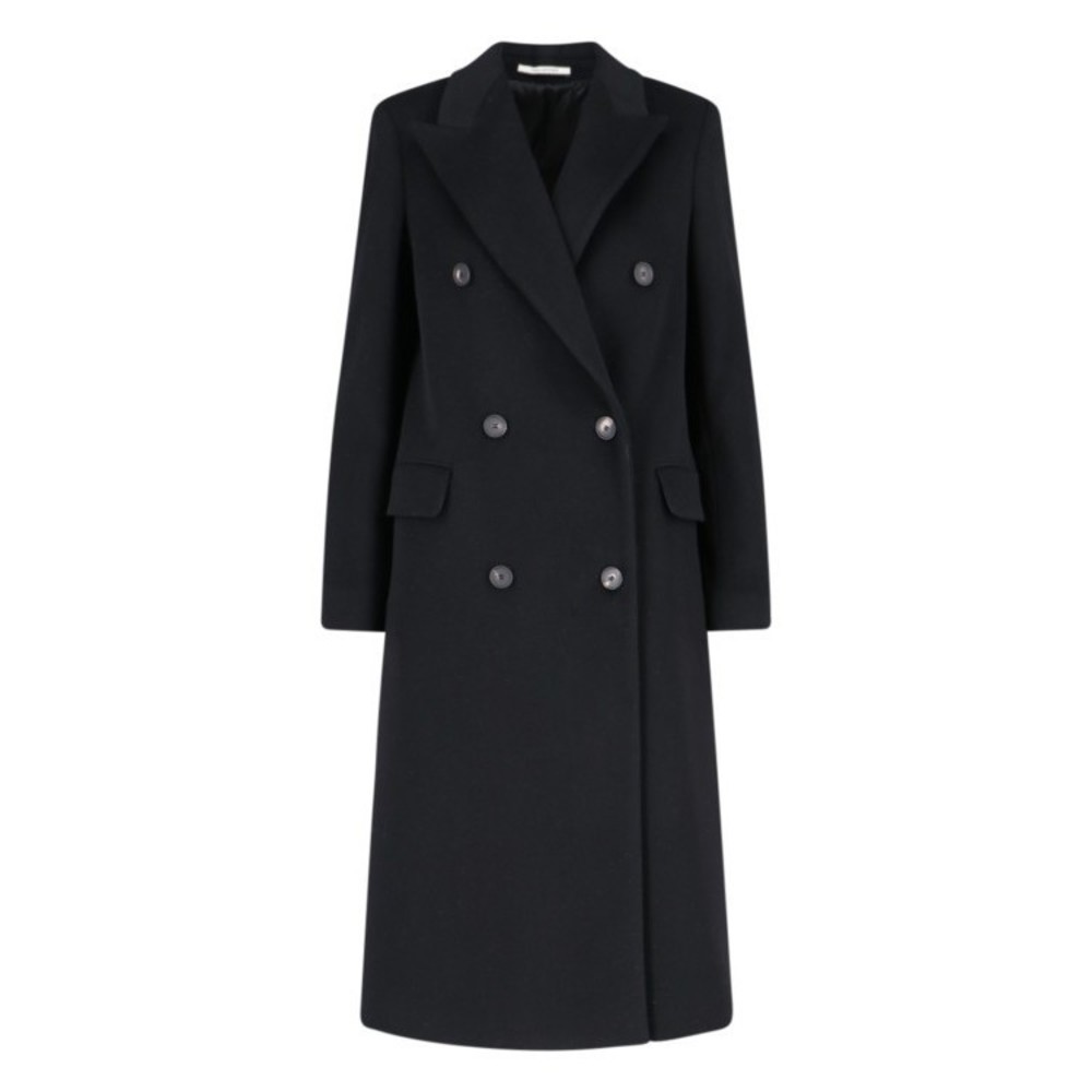 Tagliatore Jole Double-Breasted Midi Coat - NWT